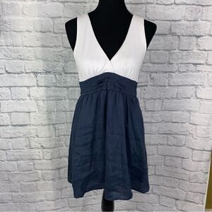 Forever 21 fit and flare tank dress w/tie back sz medium women